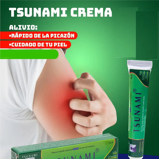 Crema Tsunami | Hongos y Picazón Adiós en 7 Días
