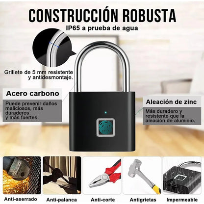 Candado Inteligente con Huella Digital