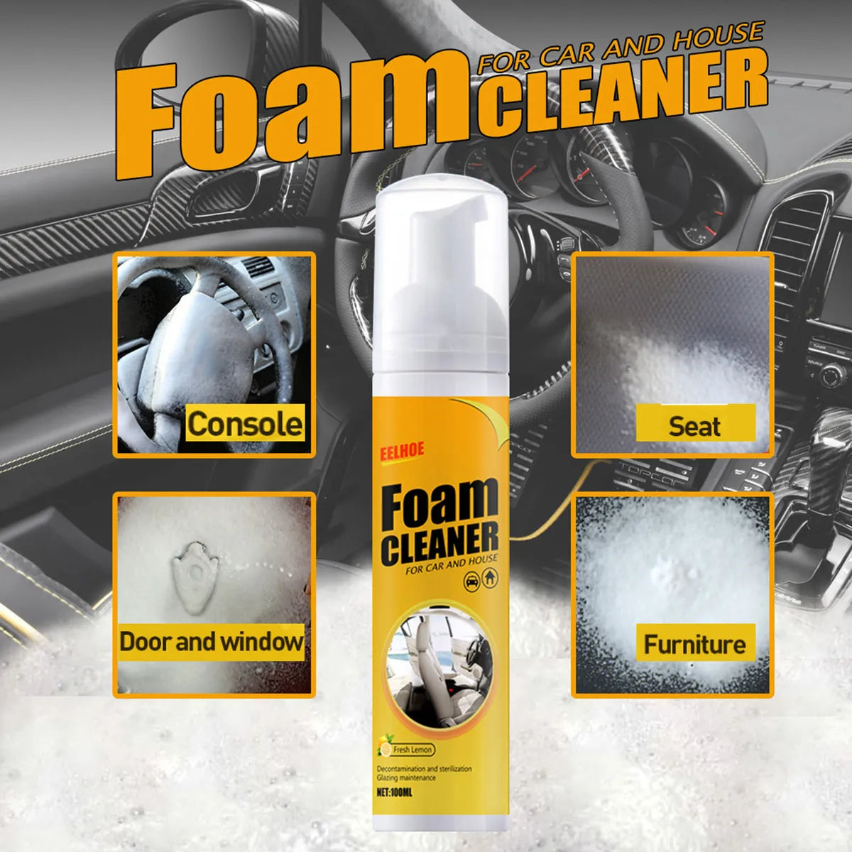Foam Cleaner | Espuma Multiuso Desmanchadora