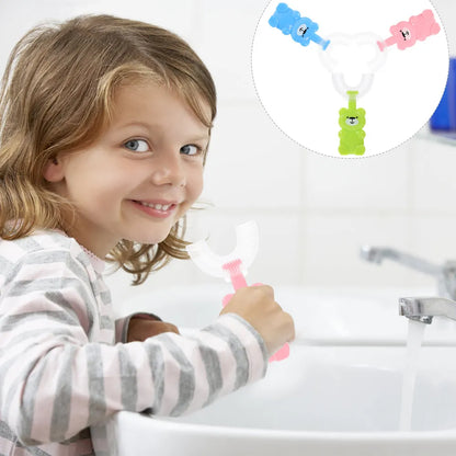 Cepillo de Dientes 360° Para Niños 4x1