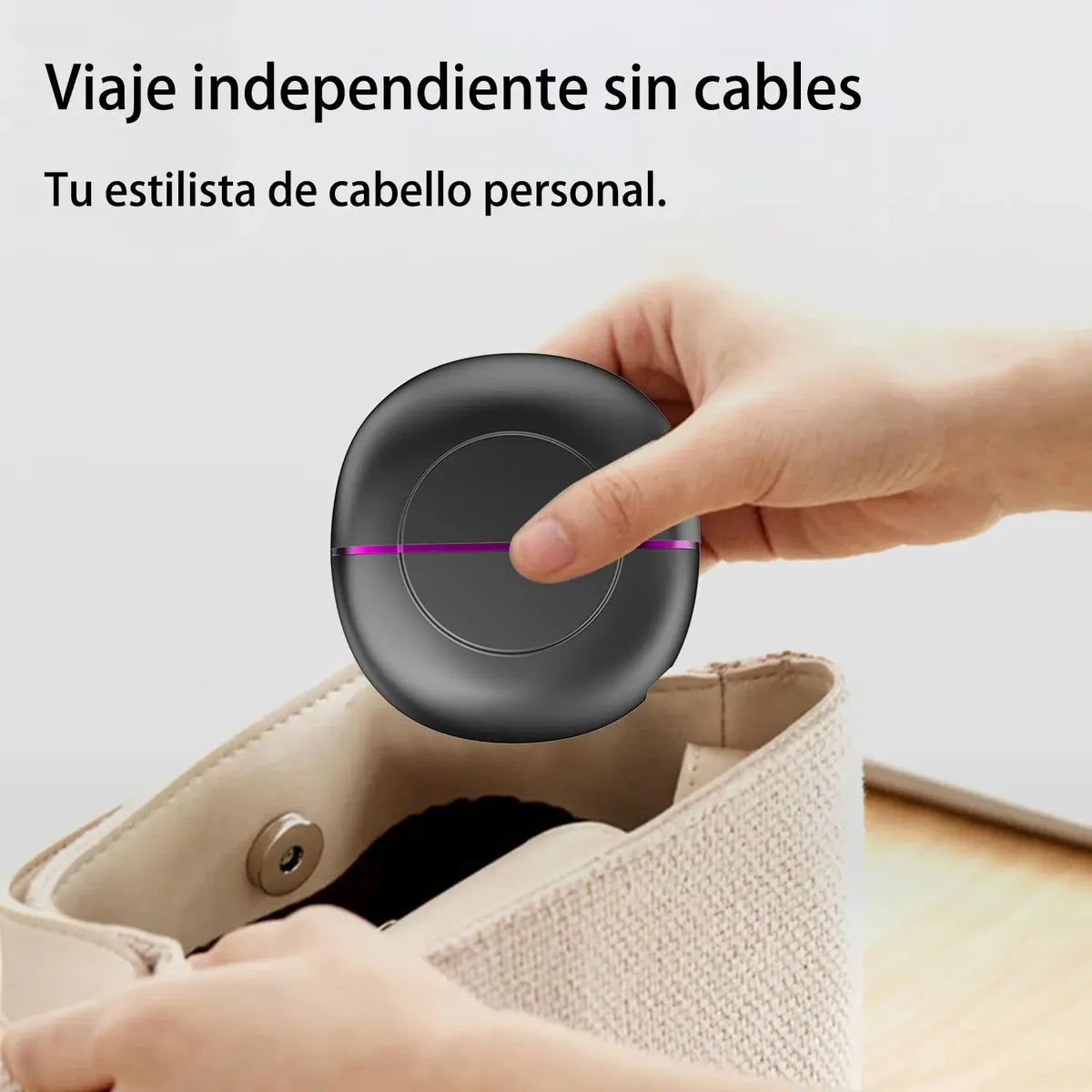 Peine Alisador Portátil Inalámbrico | Alisar en Segundos sin Cables