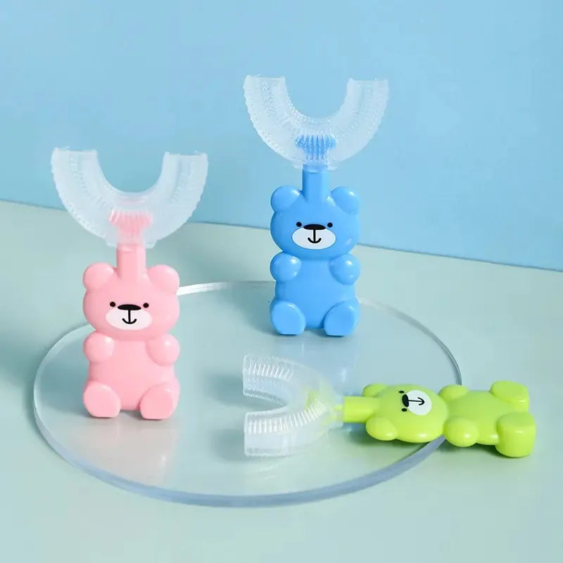 Cepillo de Dientes 360° Para Niños 4x1