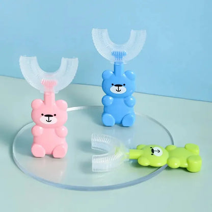 Cepillo de Dientes 360° Para Niños 4x1