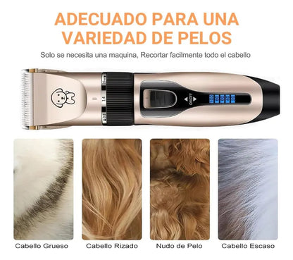 Máquina Cortadora de Pelo Silenciosa para Mascotas