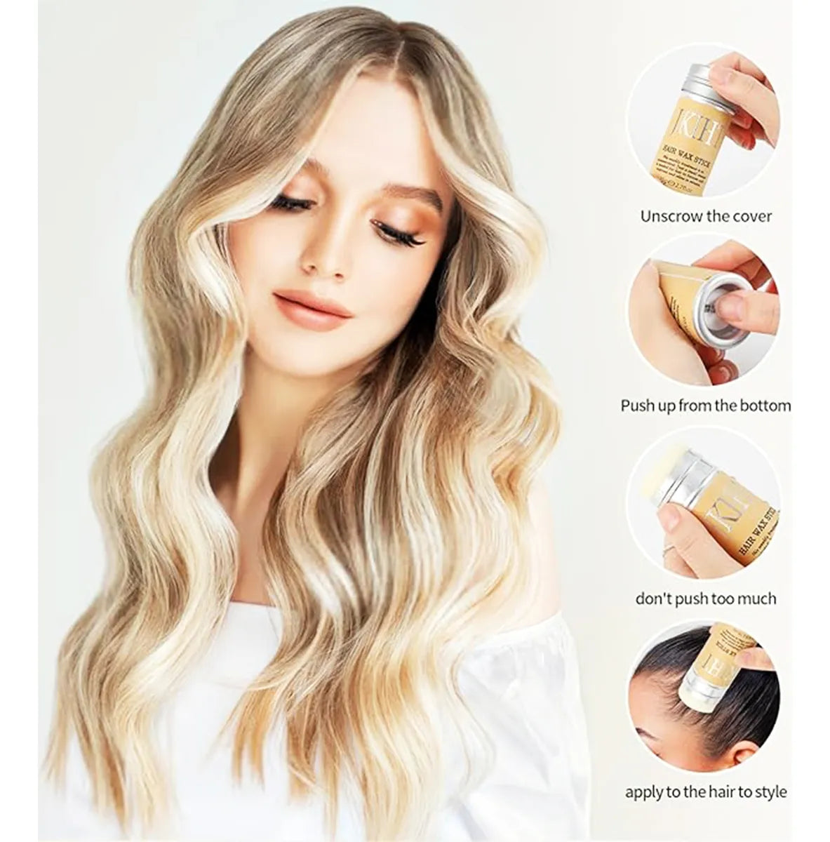 Cera Para Cabello En Barra
