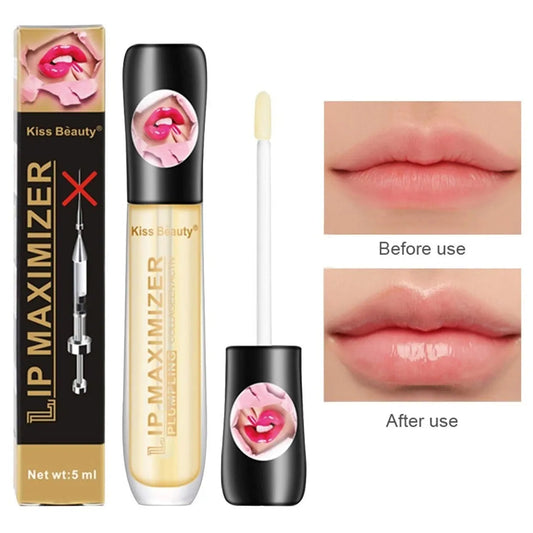 Brillo Labial Voluminizador 2X1