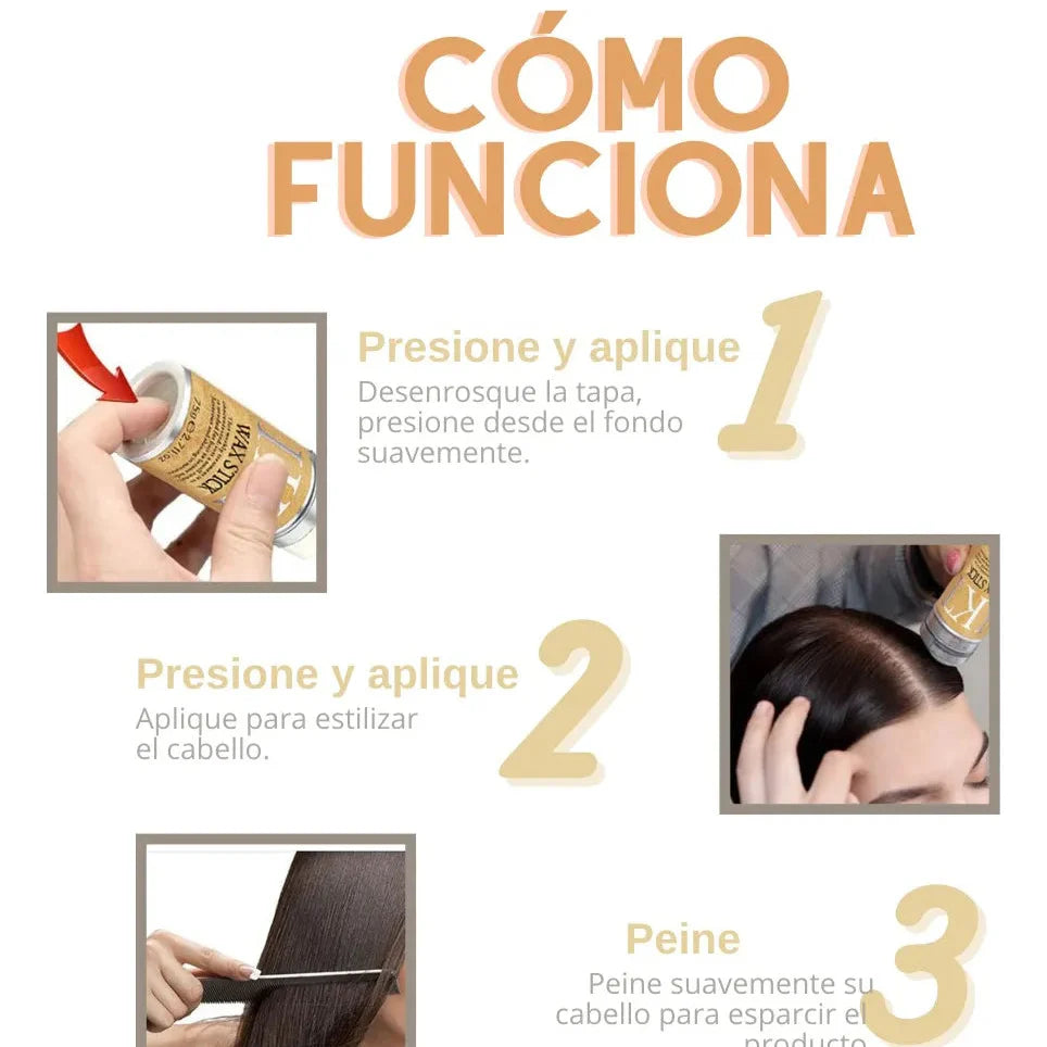 Cera Para Cabello En Barra