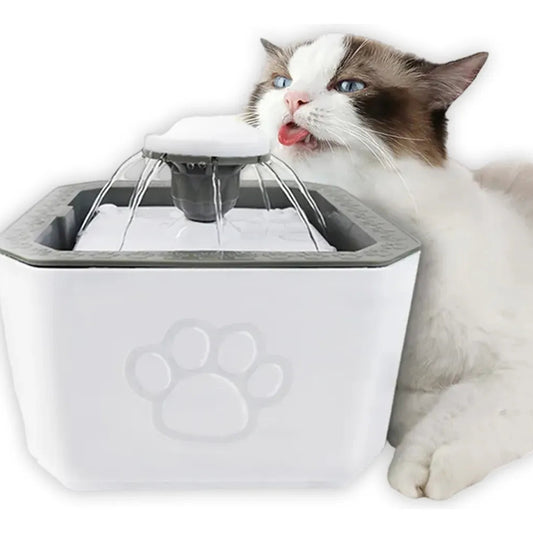 Bebedero Fuente De Agua Eléctrico Para Mascotas