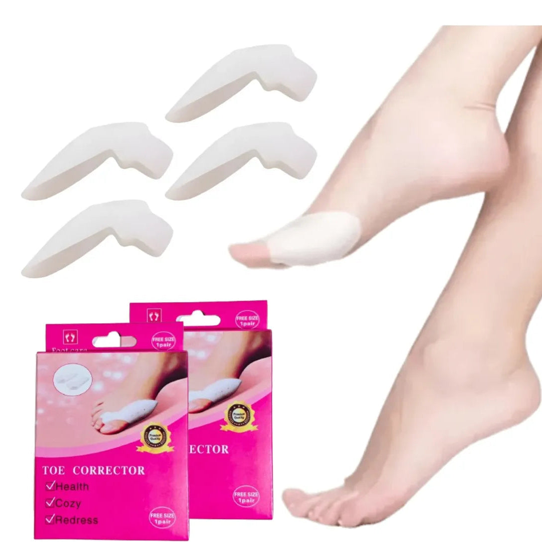 Separador de Dedos de Gel para Juanetes 2X1