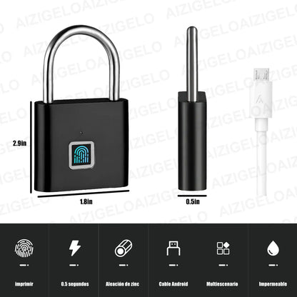Candado Inteligente con Huella Digital