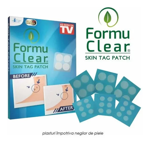 Eliminador Natural de Verrugas | Formu Clear Skin Tag Patch