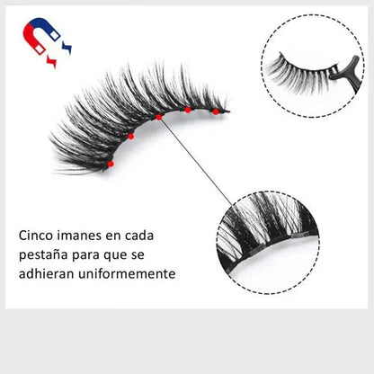 Kit de Pestañas Magneticas 4D