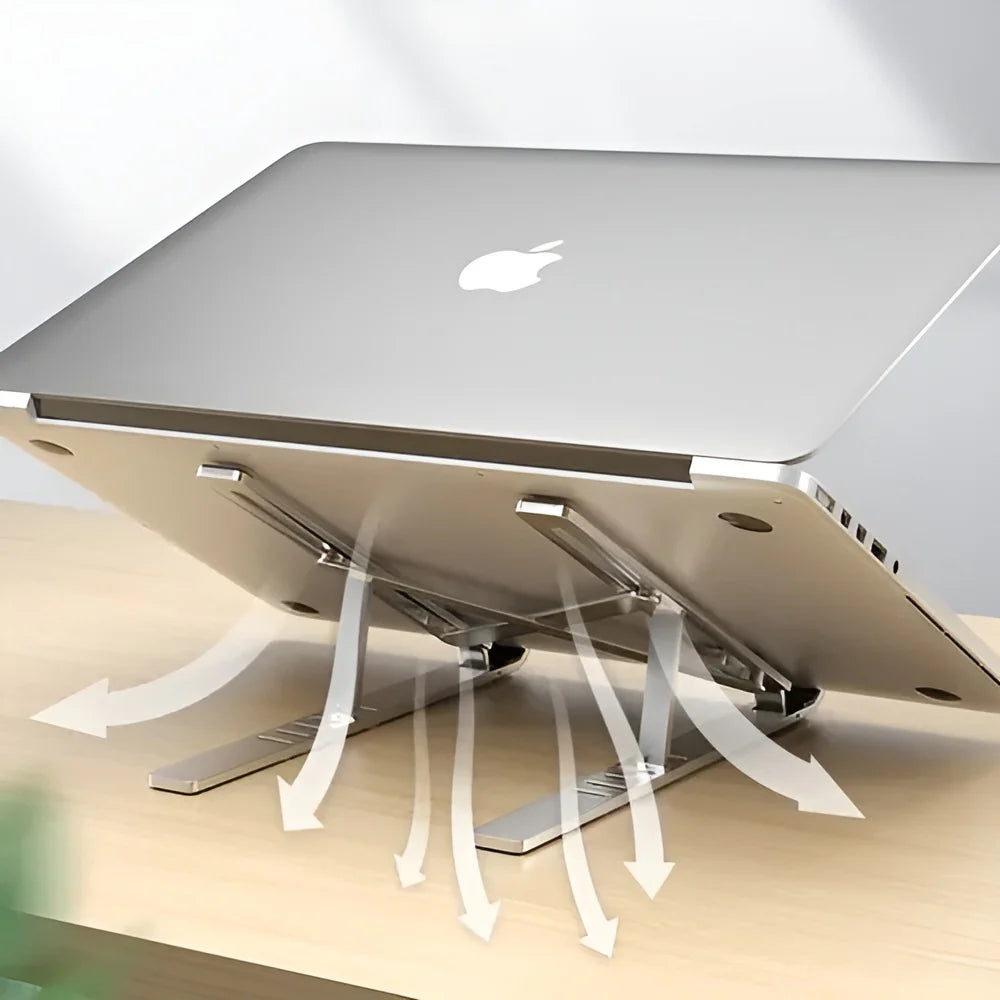 Soporte Metálico para Laptop | Ergonómico y Resistente