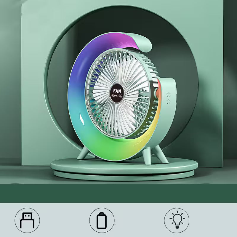 Ventilador LED de Escritorio | Tipo G