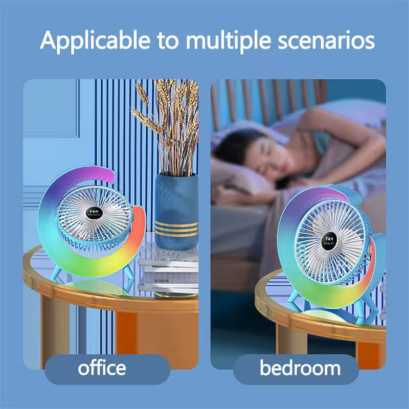 Ventilador LED de Escritorio | Tipo G