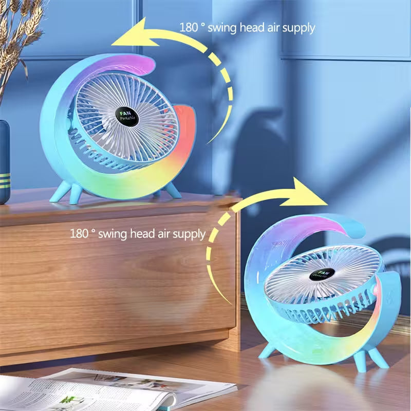 Ventilador LED de Escritorio | Tipo G