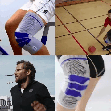 Rodillera con Silicona | Soporte para Rodilla con Gel Protector