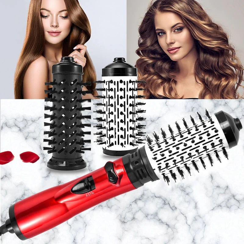 Estilizador de cabello 3 en 1 | Consigue Peinados Dignos de Salón en Solo Segundos