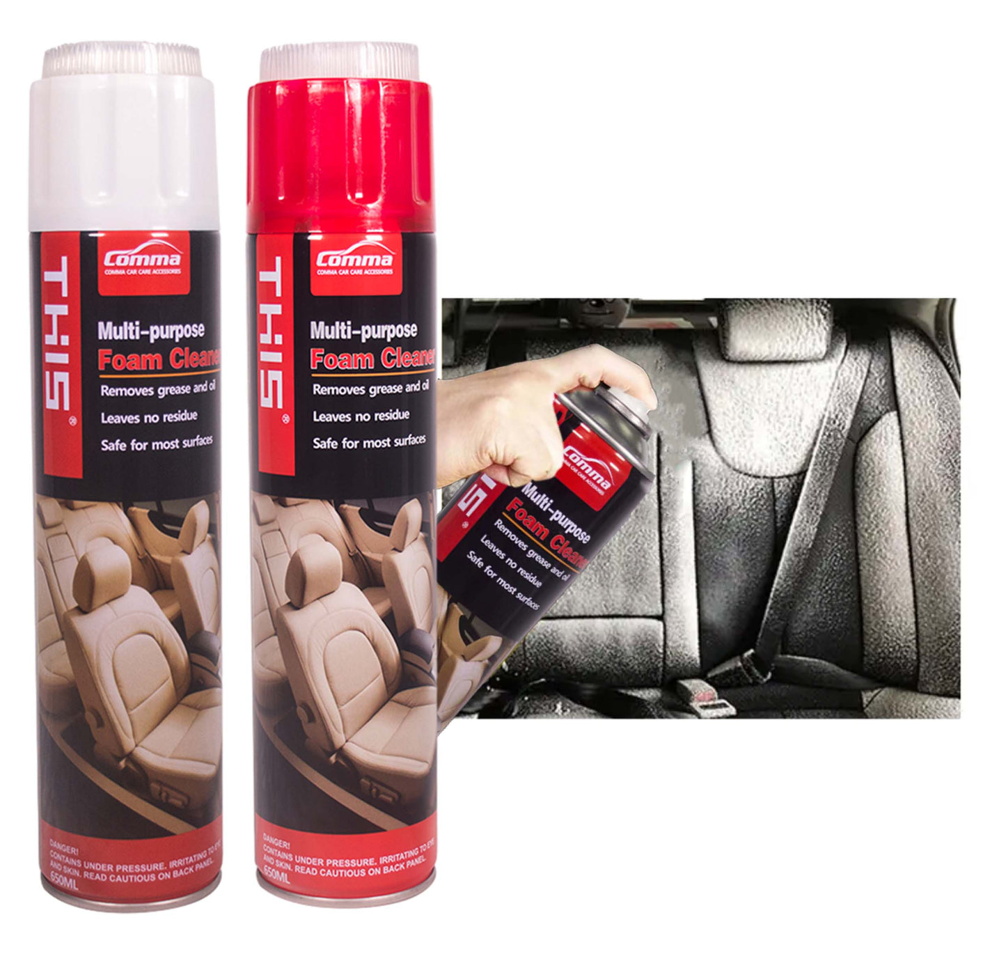 Foam Cleaner | Limpiador en Espuma Multiusos
