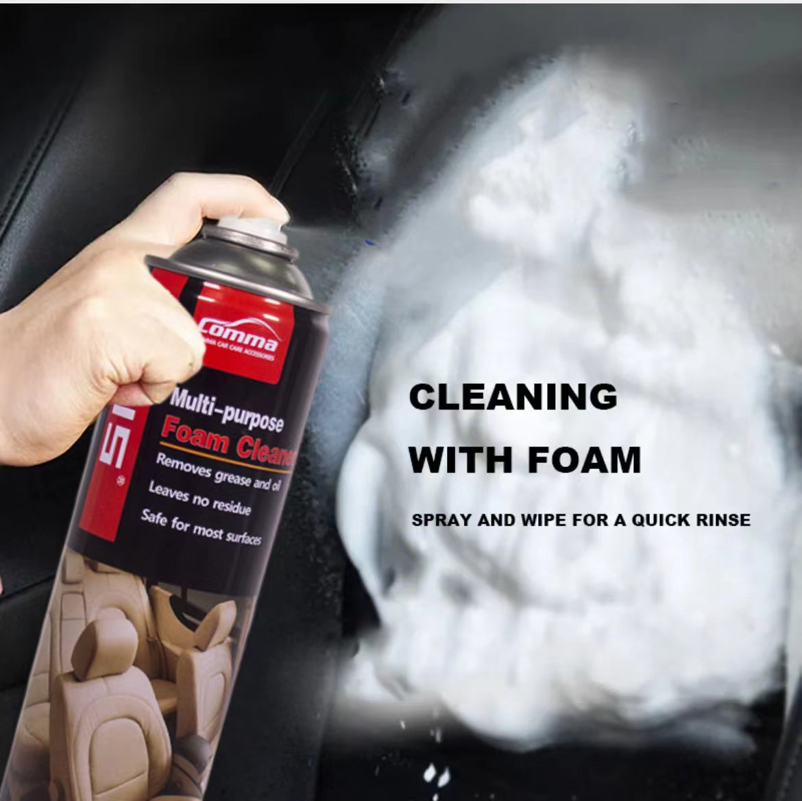 Foam Cleaner | Limpiador en Espuma Multiusos