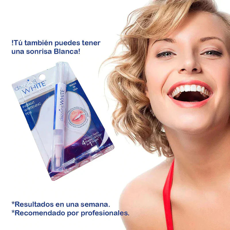 Lápiz Blanqueador de Dientes. Sonrisa Radiante 2x1