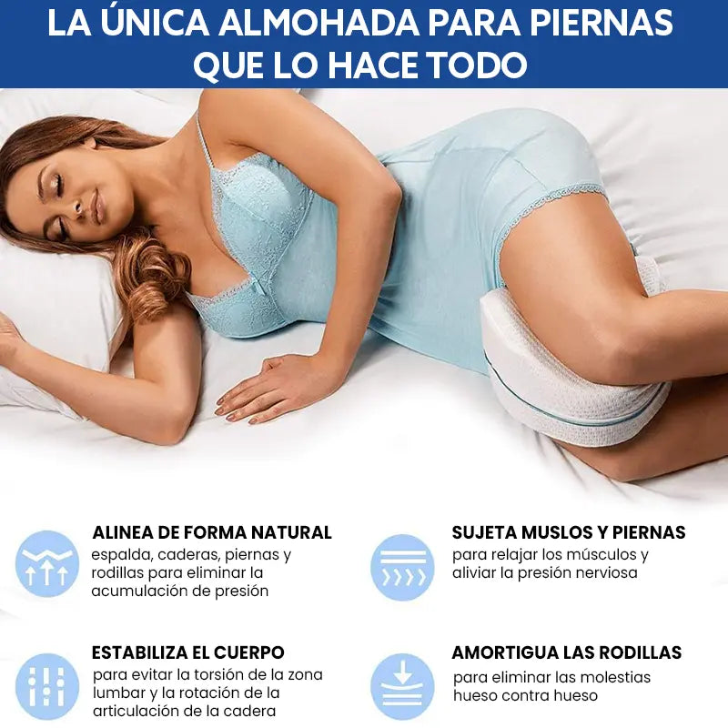Almohada Ortopédica para Piernas