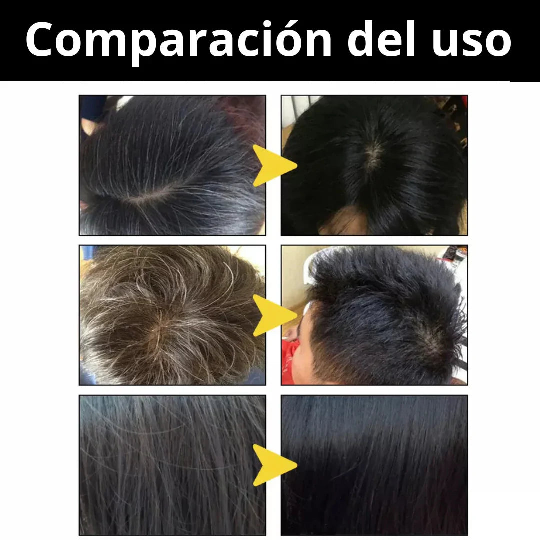 Elimina Canas | Shampoo Negro Instantaneo