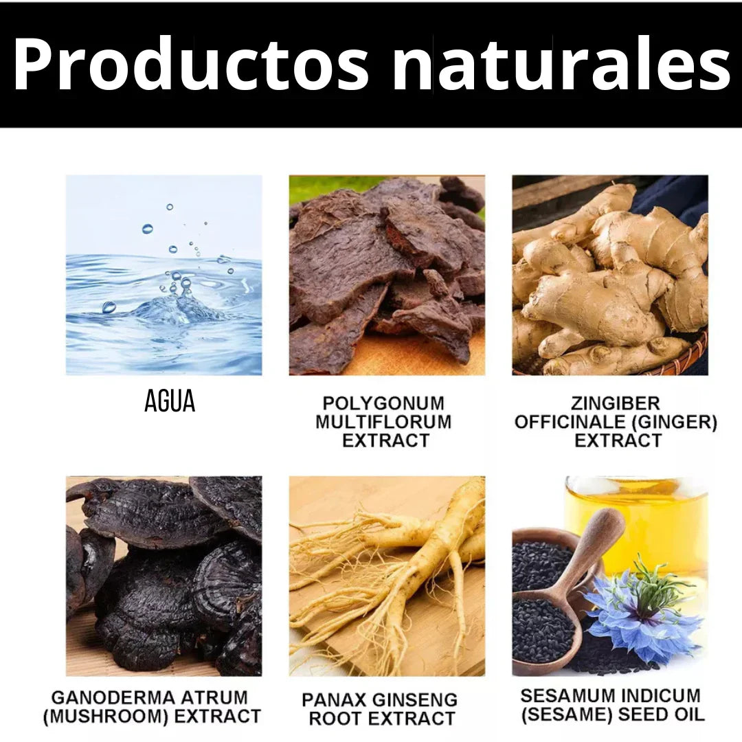 Elimina Canas | Shampoo Negro Instantaneo