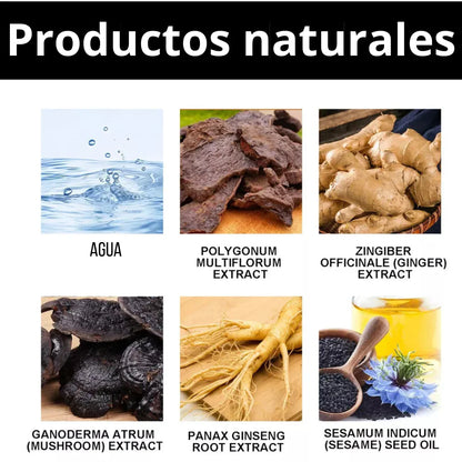 Elimina Canas | Shampoo Negro Instantaneo