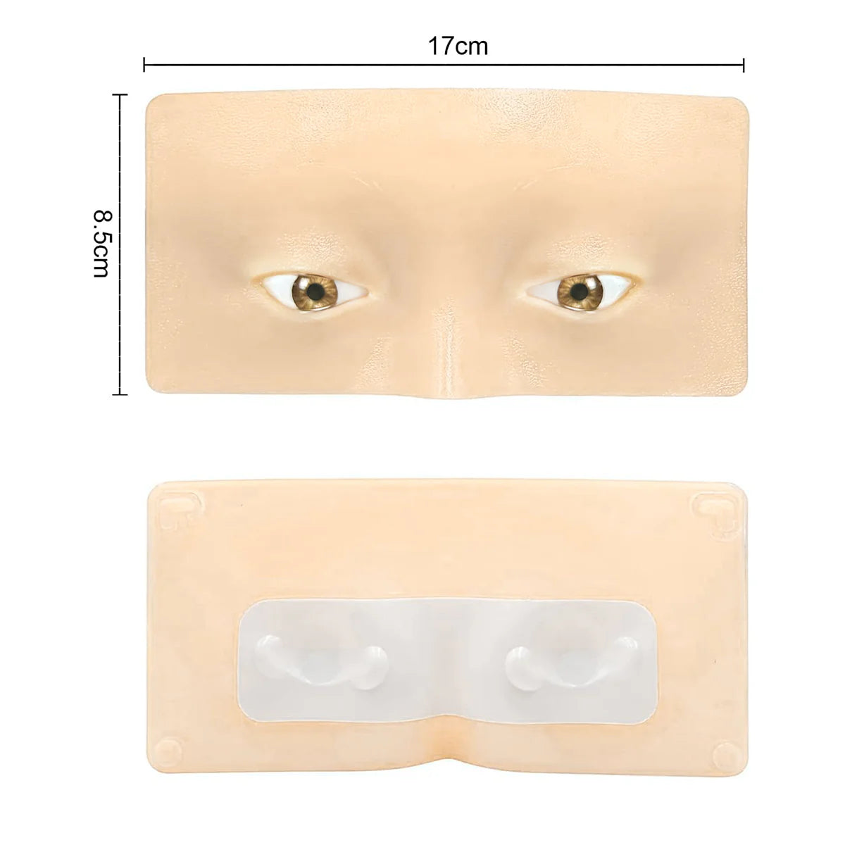 Cara de Silicona para Practicar Maquillaje