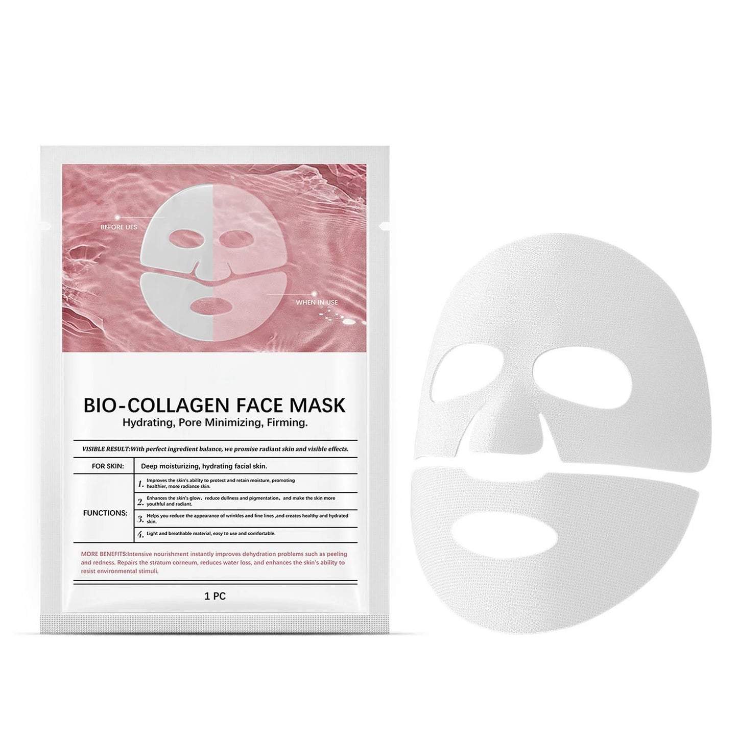 Mascarilla de Colágeno para la Cara | Pack de 3