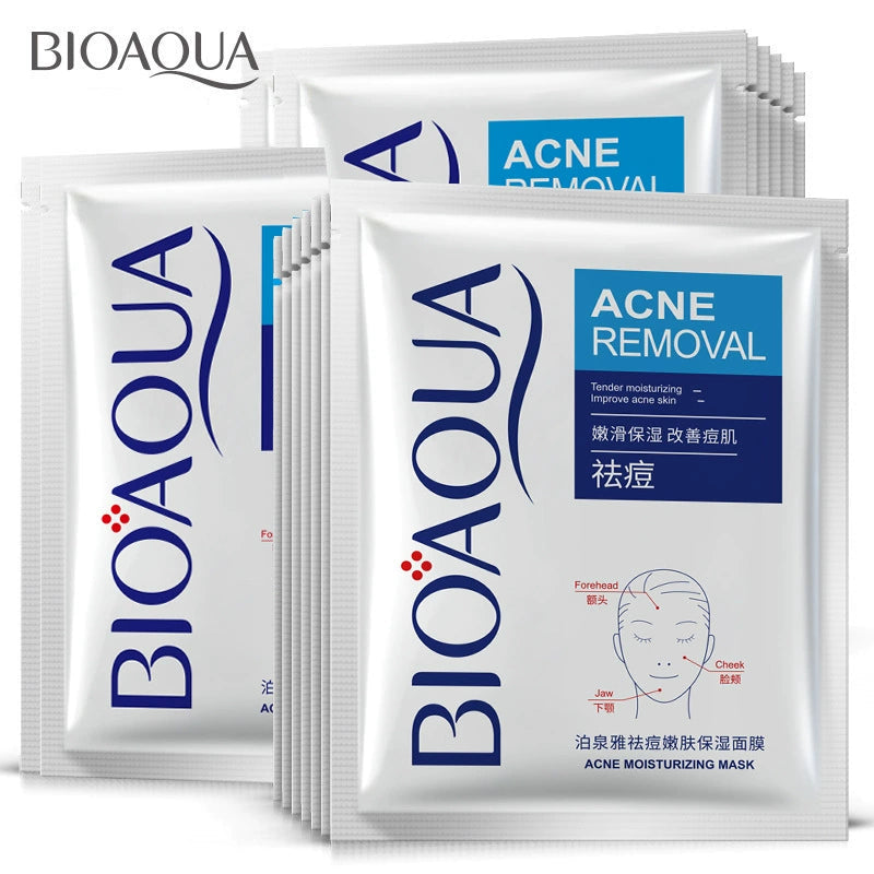 Mascarilla Facial Antiacné con Control de Grasa 3x1