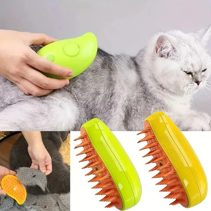 Cepillo Vapor Para Mascotas 2x1