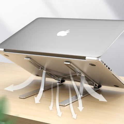 Soporte Metálico para Laptop | Ergonómico y Resistente
