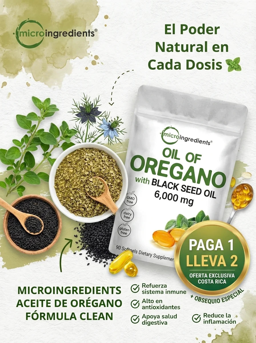 Oii Oregano - Aceite de Oregano Natural