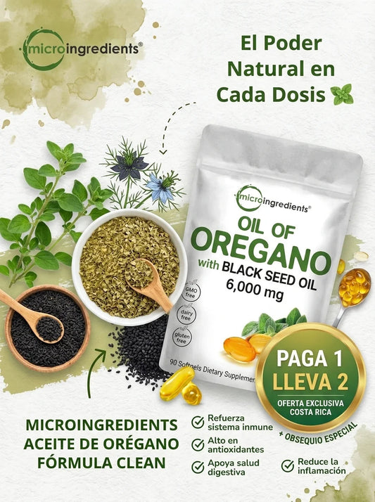Oii Oregano - Aceite de Oregano Natural