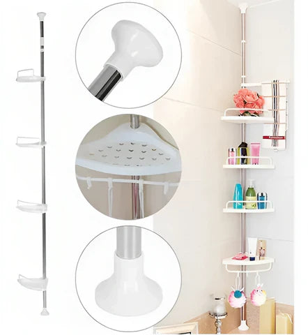 Esquinero Organizador para Baños Ajustable