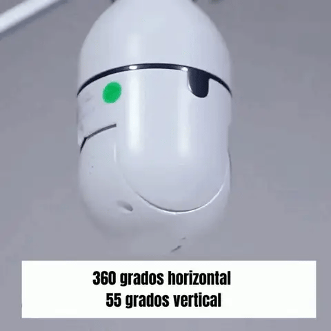 Cámara De Seguridad 360° | Monitoreo Remoto Y Visión Nocturna