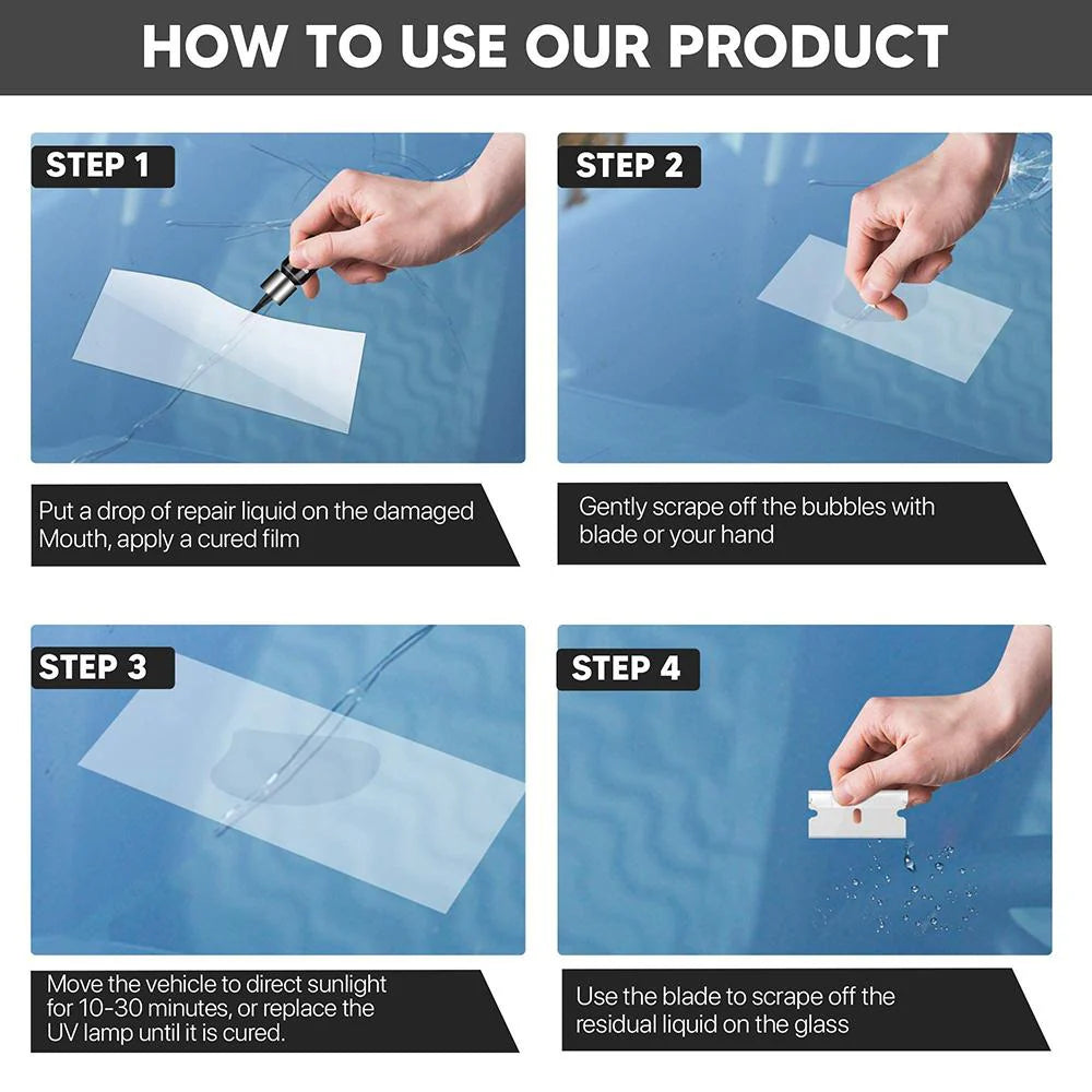 Kit Reparador de Vidrios