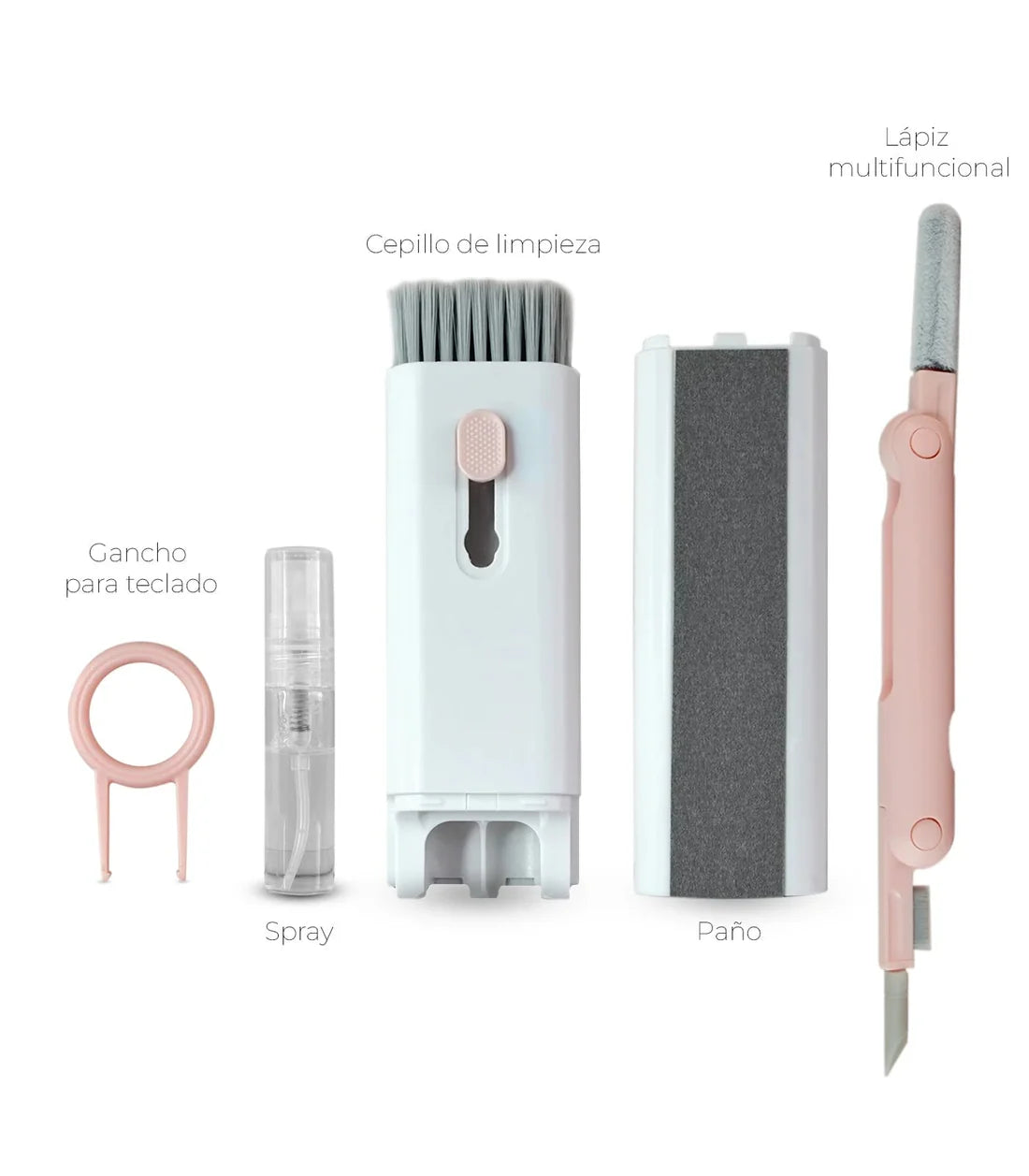 Kit Limpiador 7 En 1 | Tus Dispositivos Electrónicos Como Nuevos