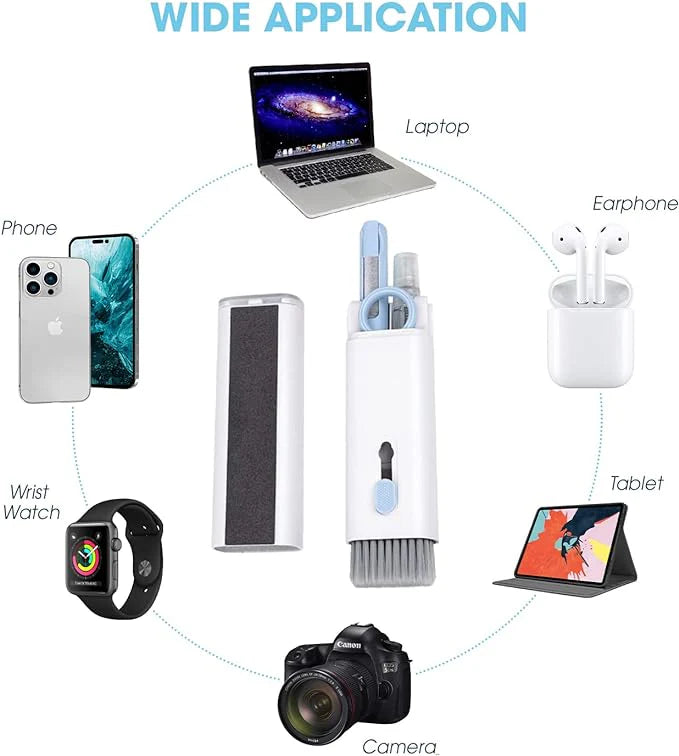 Kit Limpiador 7 En 1 | Tus Dispositivos Electrónicos Como Nuevos