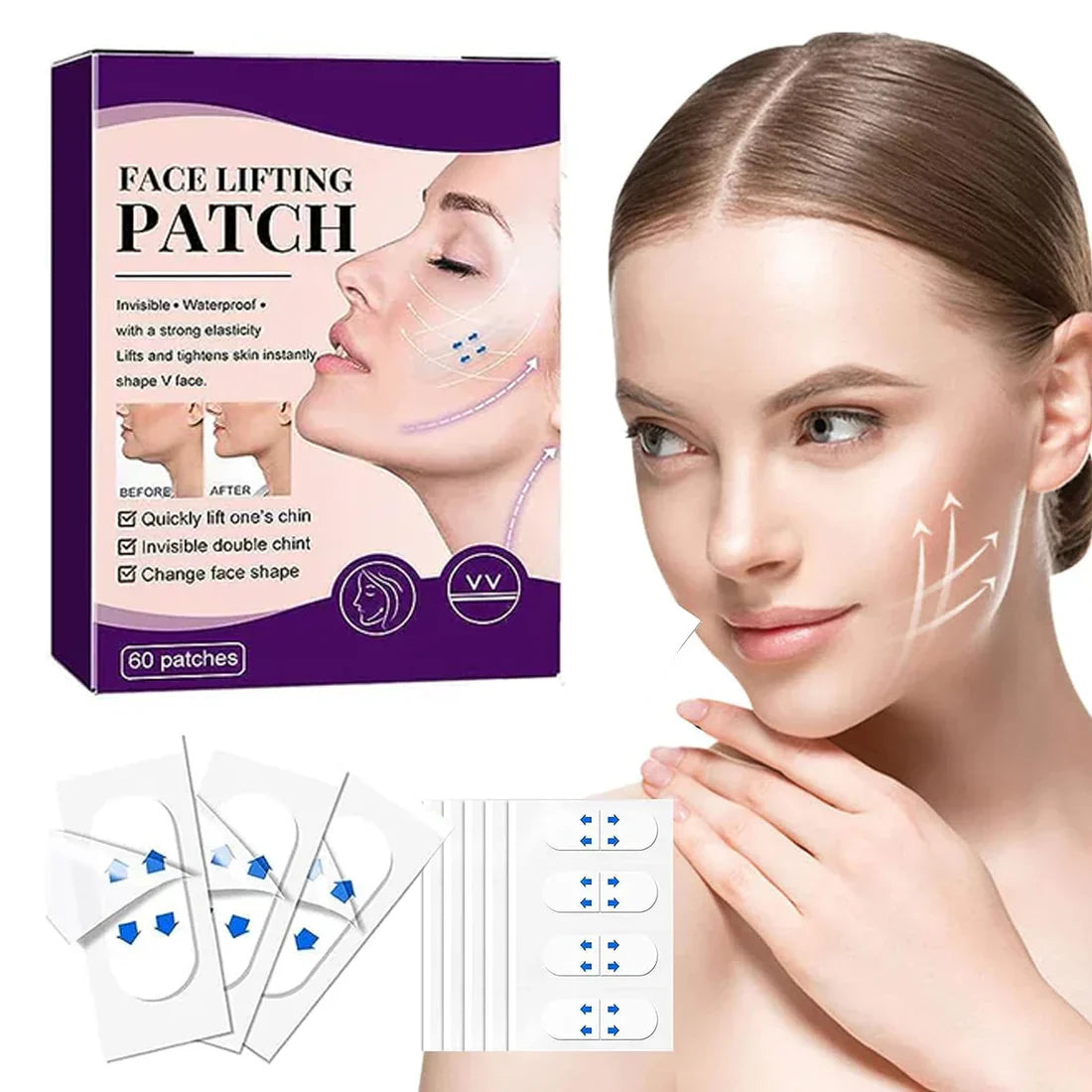 Cinta Lifting Iinvisible | Rejuvenece Tu Rostro 4x1