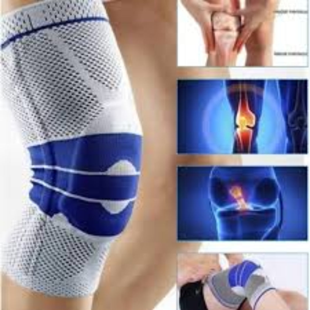 Rodillera con Silicona | Soporte para Rodilla con Gel Protector