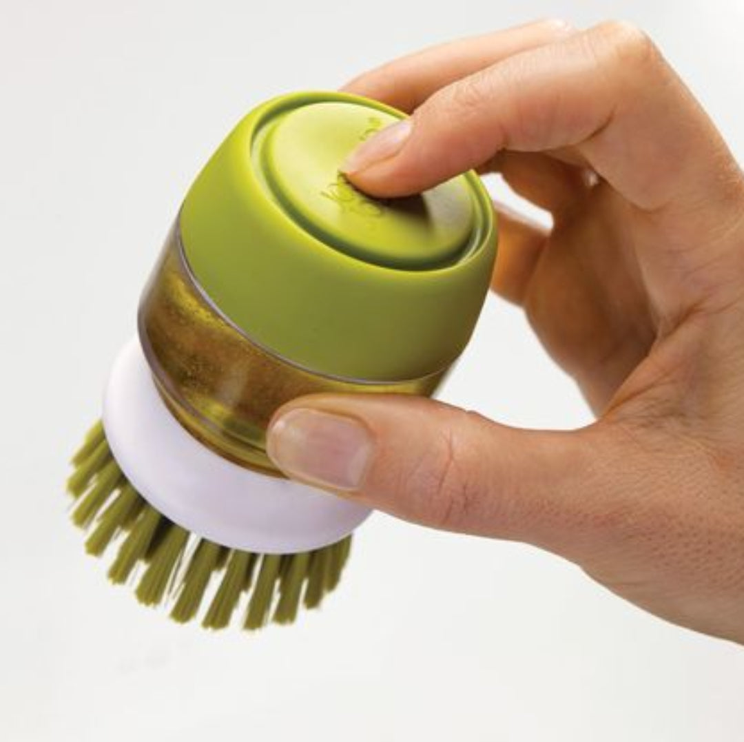 Cepillo con Dispensador de Jabón