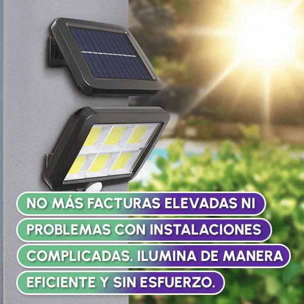 Lámpara Solar con Sensor de Movimiento