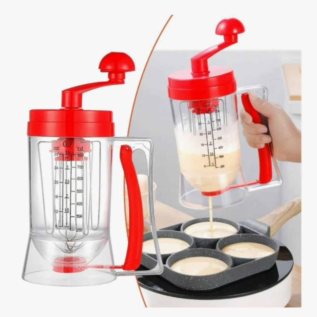 Máquina Manual Dispensadora y Mezcladora de Panqueques