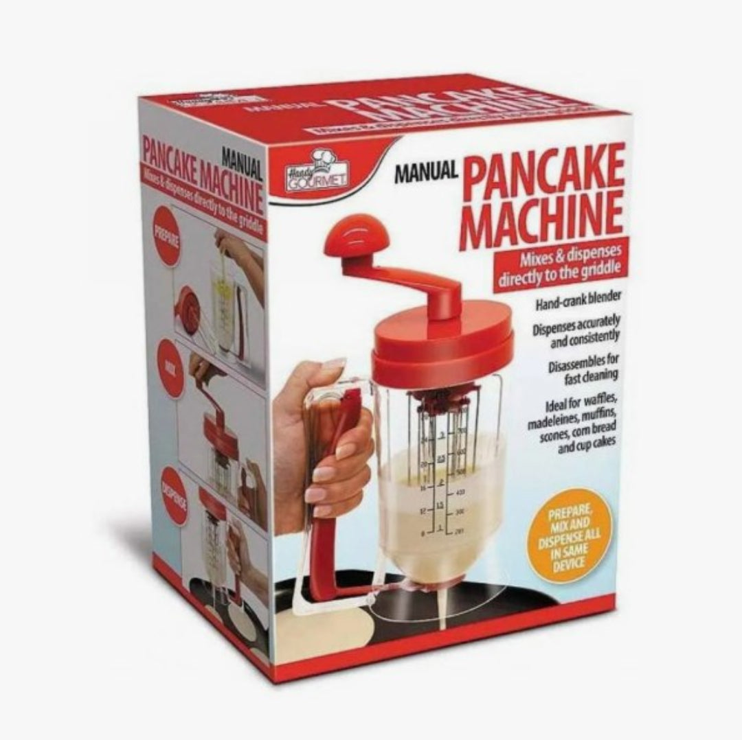 Máquina Manual Dispensadora y Mezcladora de Panqueques