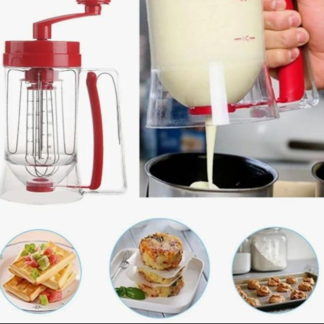 Máquina Manual Dispensadora y Mezcladora de Panqueques