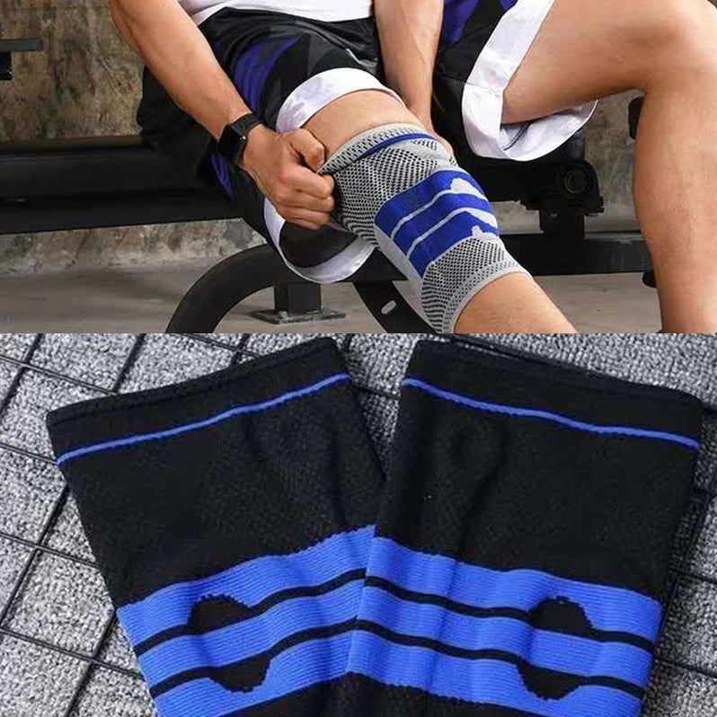 Rodillera con Silicona | Soporte para Rodilla con Gel Protector