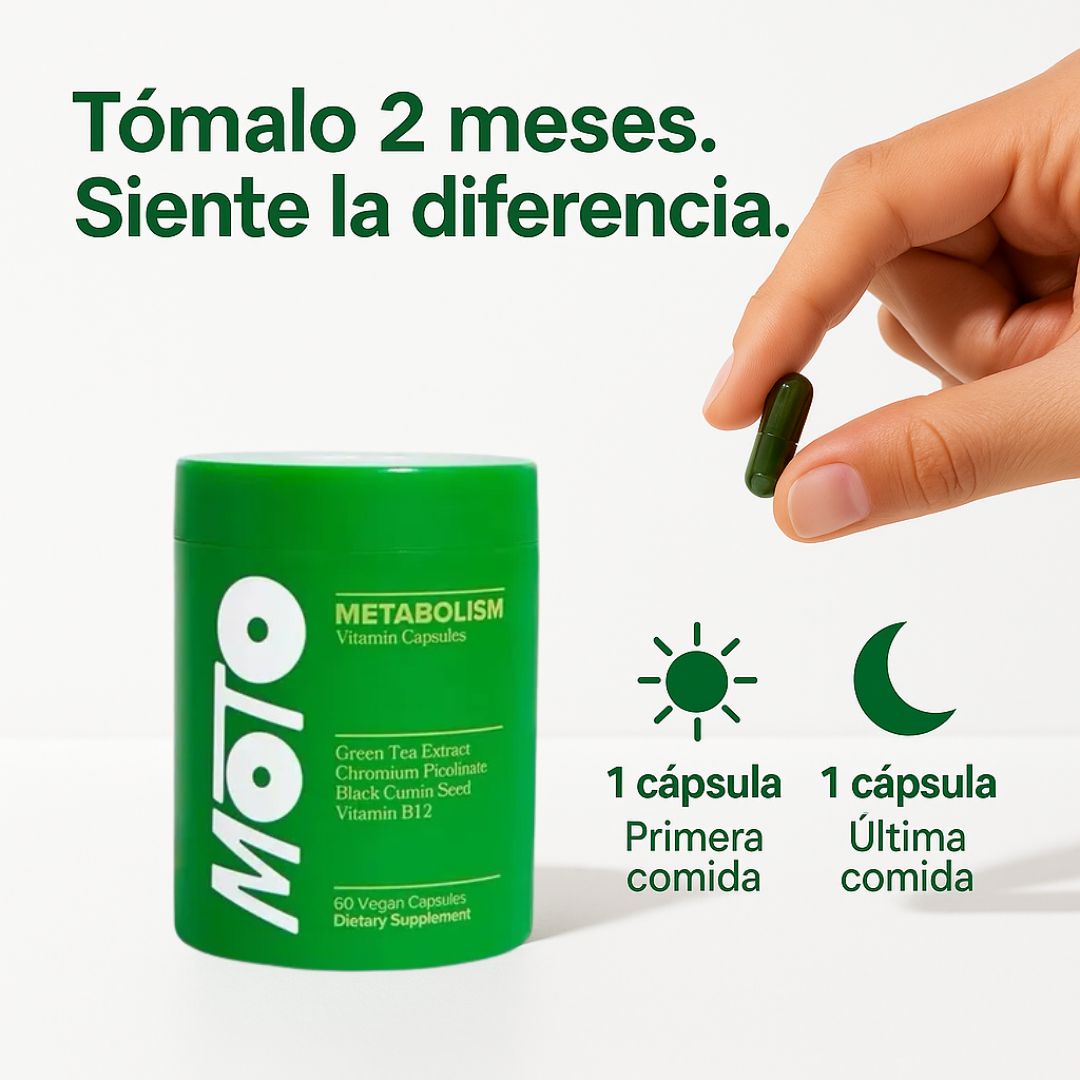 Moto | Suplemento para el Metabolismo
